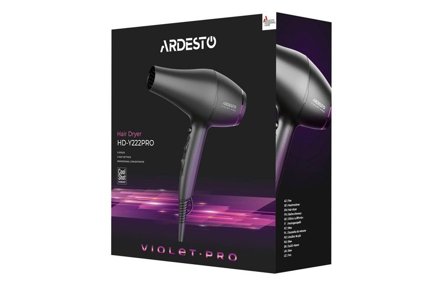 Фен ARDESTO HD-Y222PRO Hd-y222pro фото