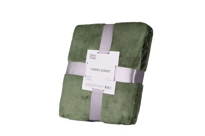Плед ARDESTO Flannel, зелений, 160х200 см ART0209SB фото