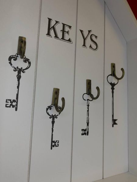 Ключниця "Keys", біла, 20*30 (8943-008) 8943-008 фото