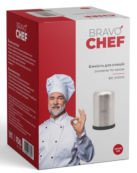 BRAVO CHEF Емкость для соли или перца (BC-5101/0) BC-5101/0 фото