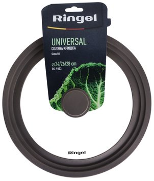 Кришка RINGEL Universal багаторозмірна силікон 24/26/28см (RG-9303) 6743685 фото