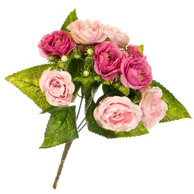 Букет троянд, рожевий /26см 1877607779 фото