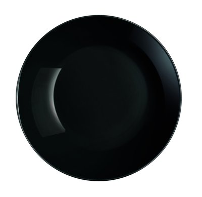 Тарелка LUMINARC DIWALI BLACK /20 см/суп. (P0787) 6597336 фото