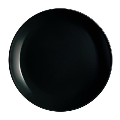 Тарілка LUMINARC DIWALI BLACK /25 см/обід. (P0867) 6425795 фото