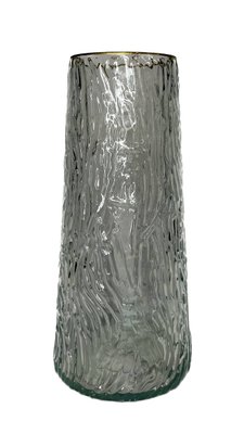 Стеклянная ваза Арт прозрачная 20 см. 56392387 фото