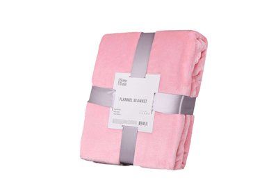 Плед ARDESTO Flannel, рожевий, 160×200 см ART0207SB фото