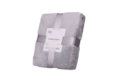 Плед ARDESTO Flannel, сірий, 160х200 см ART0203SB фото