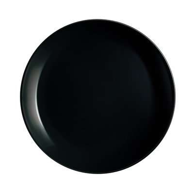 Тарілка LUMINARC DIWALI BLACK /19 см/десерт. (P0789) P0789 фото
