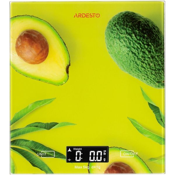 Весы кухонные Ardesto SCK-893AVOCADO Sck-893avocado фото